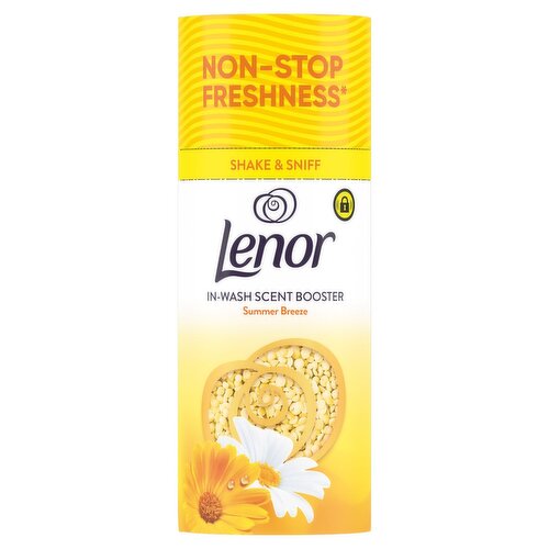 خوشبو کننده لباس لنور Lenor رایحه SUMMER BREEZE سایز ۱۵۵ گرم
