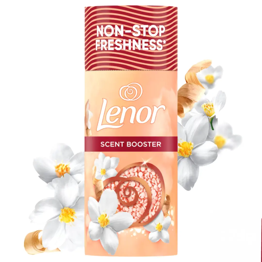 خوشبو کننده لباس لنور Lenor رایحه Jasmine White Cedar سایز 155 گرم