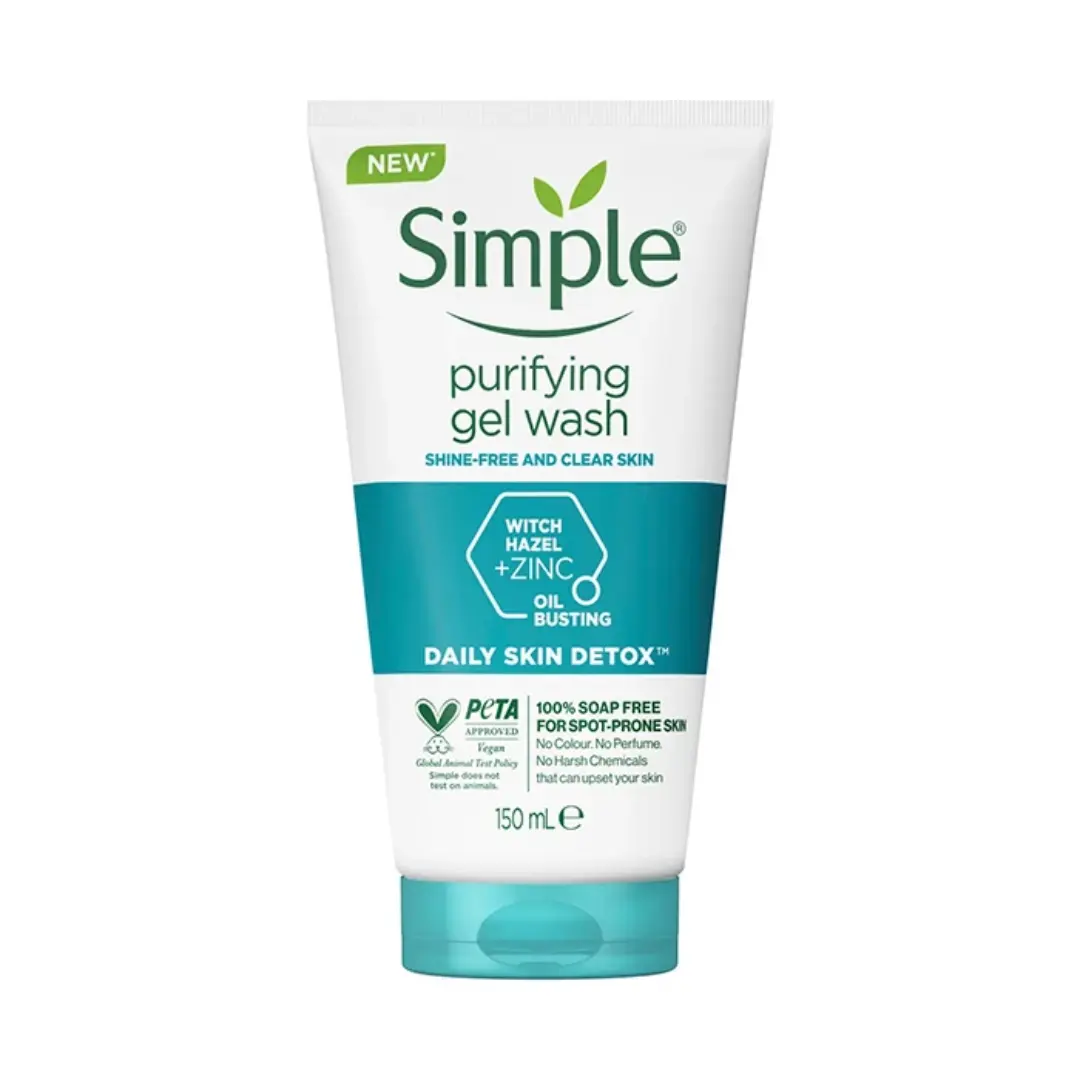 ژل شستشوی صورت سیمپل مدل Purifying(پوست چرب و مختلط)